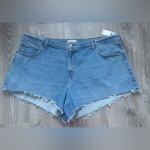 NWT Abercrombie & Fitch Blue Jean Shorts size 36